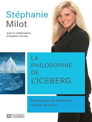 cover image of La philosophie de l'iceberg